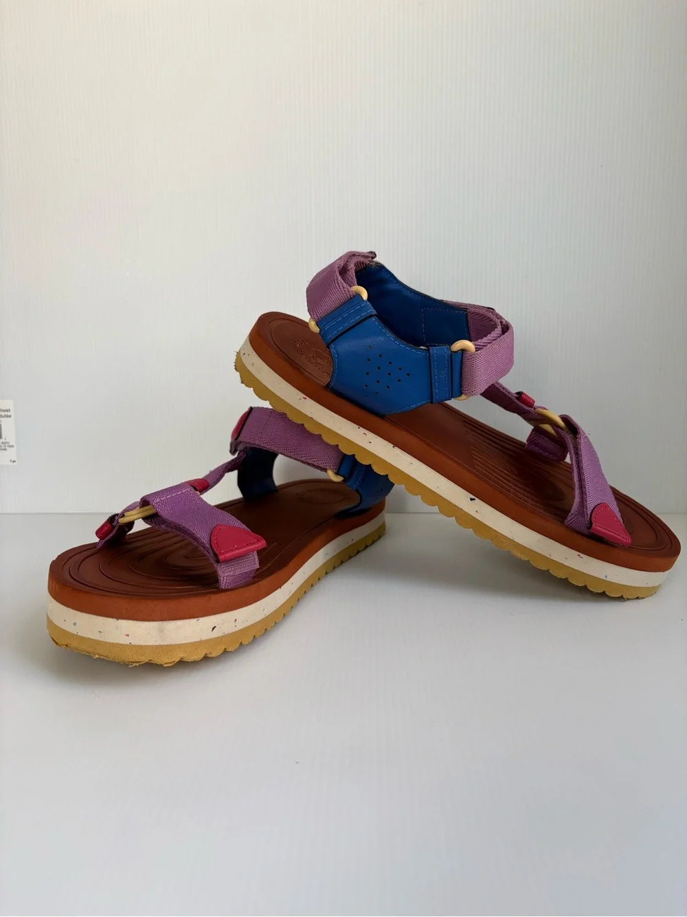 Coachtopia Strappy Sandals Size 9 Multicolor  EUC